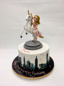 Themed Adult Unicorn Birthday Cake