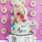 Unicorn Themed Birthday Cake Image