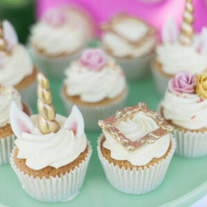 Unicorn Themed Cupcakes