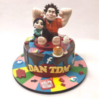 Wreck-it Ralph cake For YouTuber DanTDM