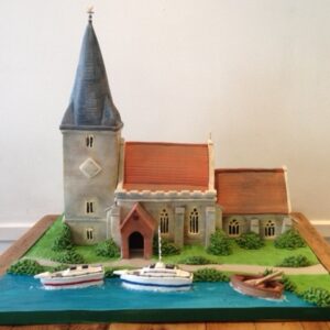 church model cake