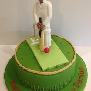 cricketer-birthday-cake