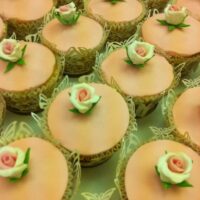 flower cupcakes