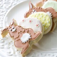 Easter bunny cookies