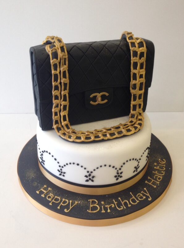 Handbag and Shoe Birthday Cakes Cakes by Robin