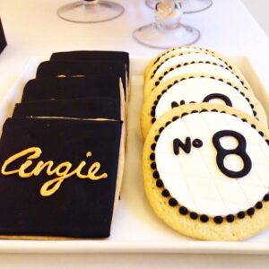 Chanel birthday cookies