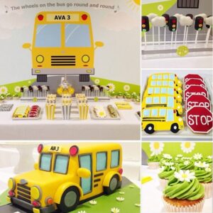 School Bus Cake - Happy Home Fairy
