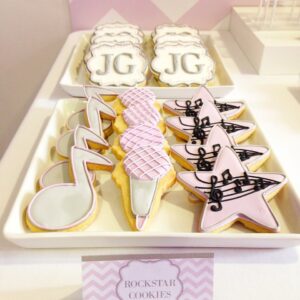 Popstar cookies