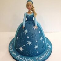 Barbie birthday cake Frozen Princess