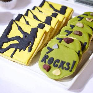 Rock climbing cookies