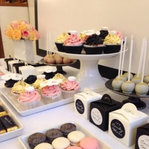 Chanel dessert table