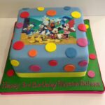 Mickey mouse birthday cake