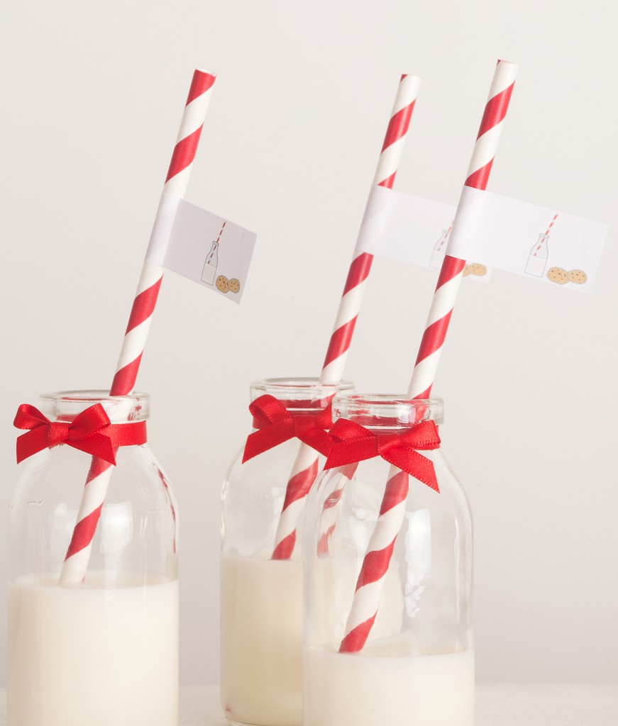Milk and cookies bar party ideas