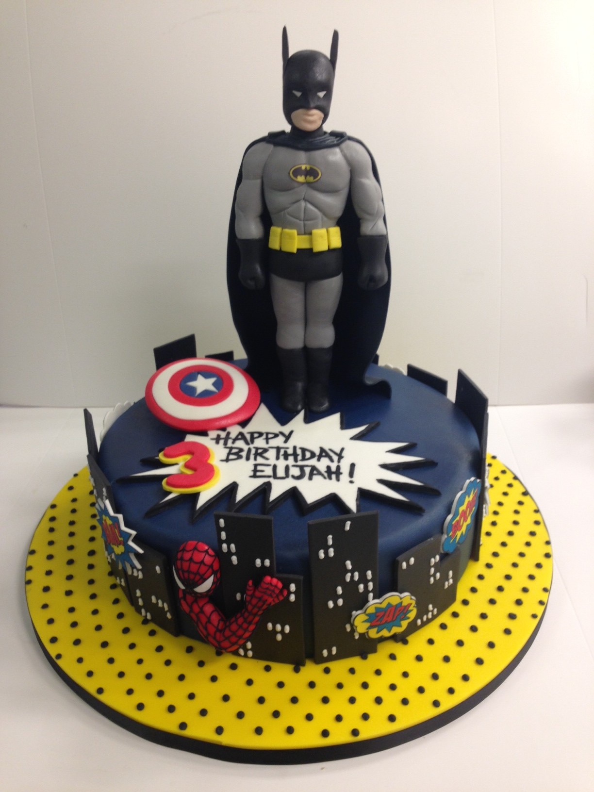 Superhero Birthday cakes Cakes by Robin
