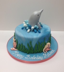 Dolphin cake