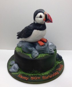 Puffin birthday cake