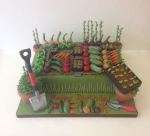 Allotment birthday cake Cakes by Robin