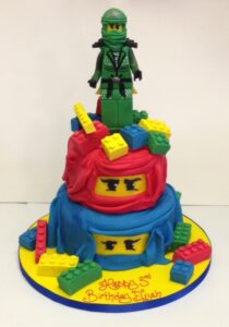 Ninjago children's birthday cake