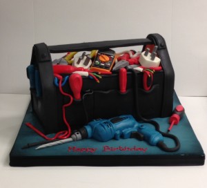 Tool box birthday cake