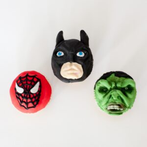 superhero cupcakes