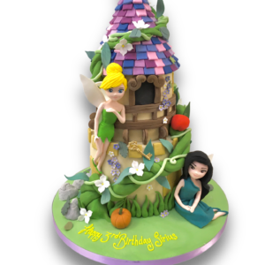 tinker bell cake