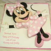 Minnie Mouse whole body cake