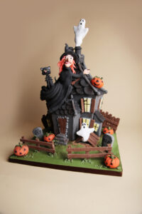 Witch Halloween cake